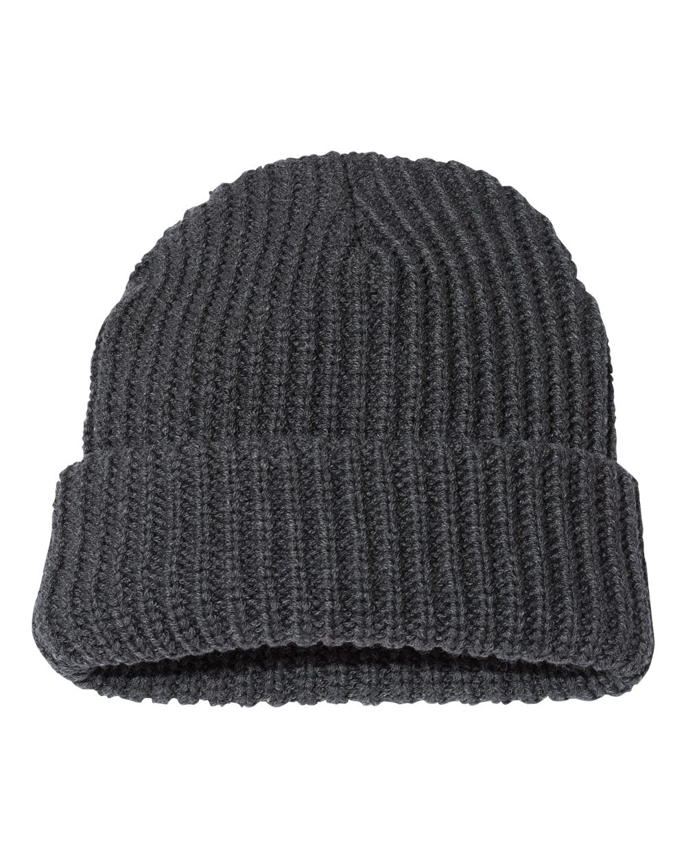 000468 Sportsman™ 12" Chunky Knit Cuffed Beanie
