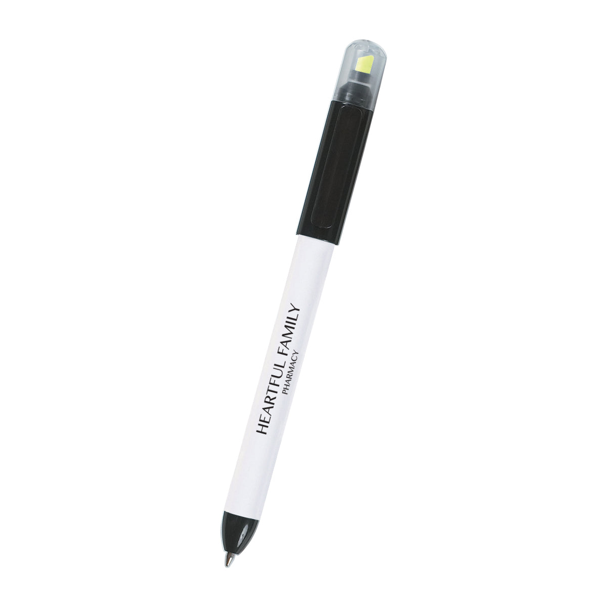 Twin-write Pen With Highlighter