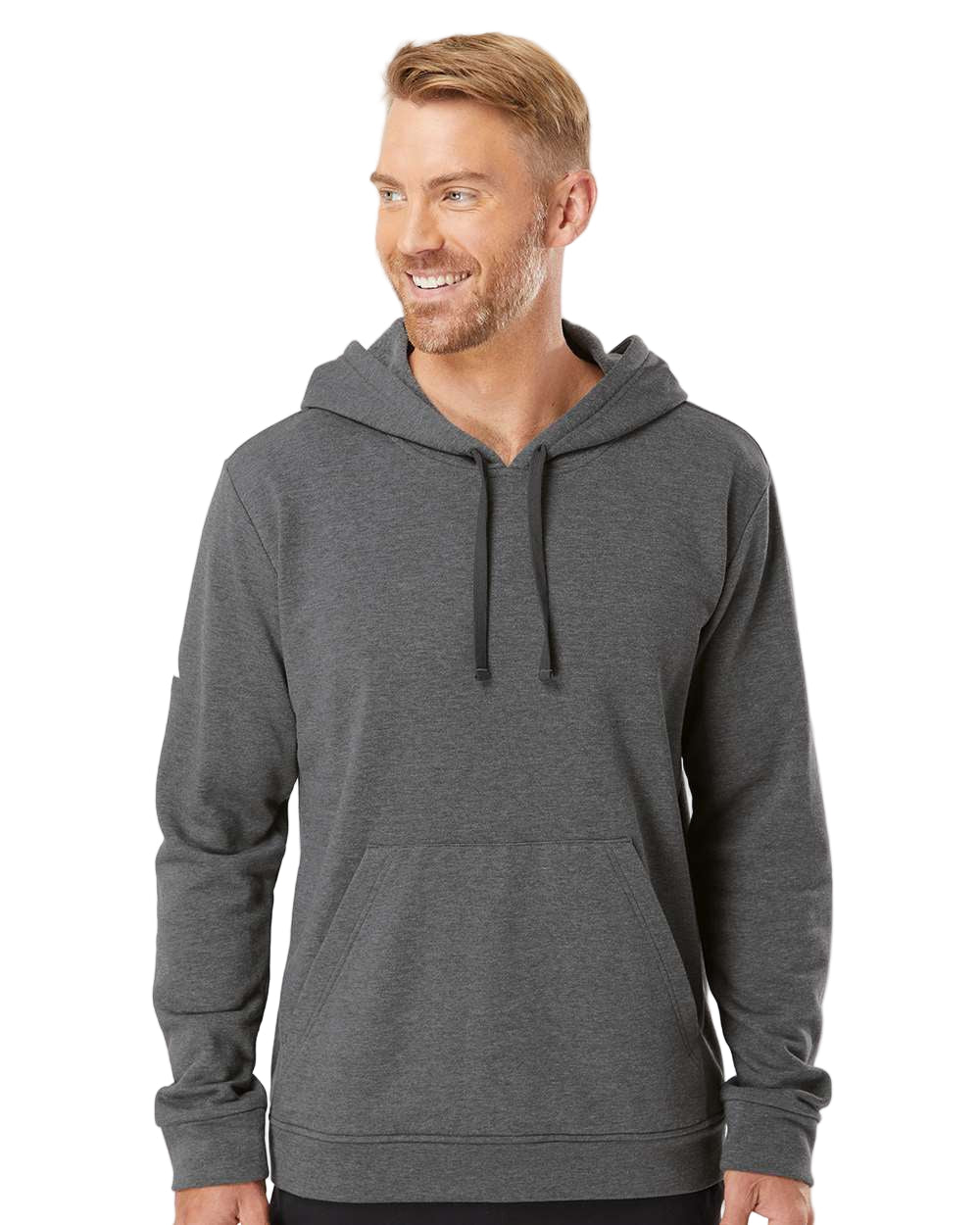 Adidas® Fleece Hooded Sweatshirt