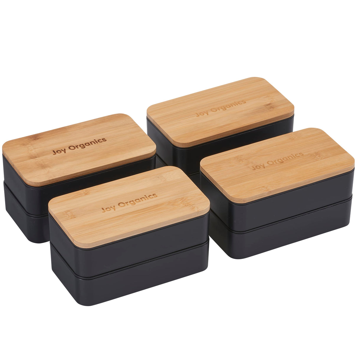 Stackable Bamboo Fiber Bento Box