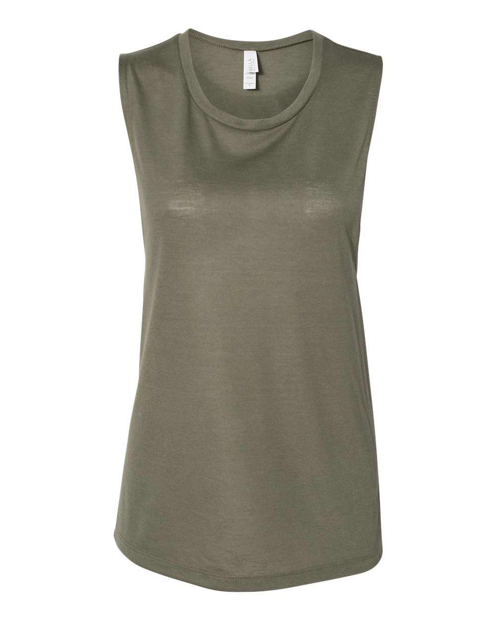 Bella+Canvas Women's Flowy Scoop Muscle Tank Top