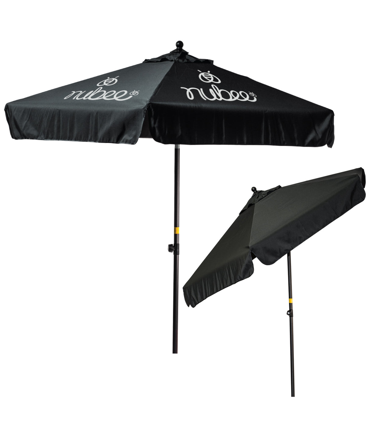 7' Steel Market Umbrella with Valence