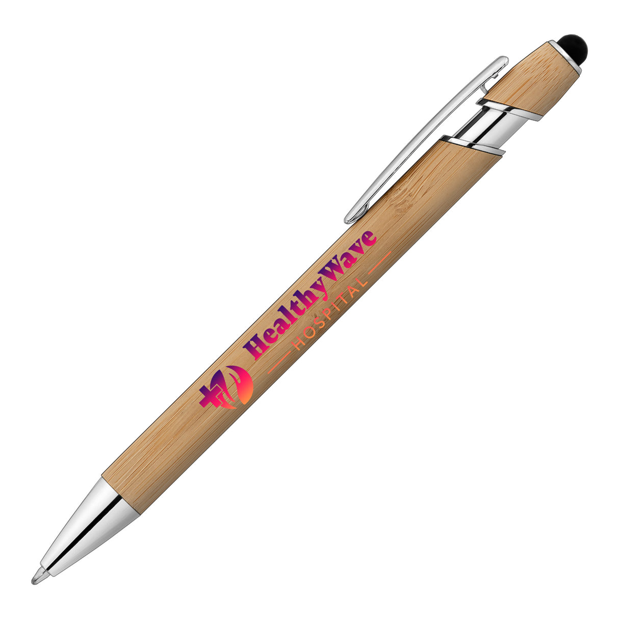 Ellipse Bamboo Stylus Pen - ColorJet