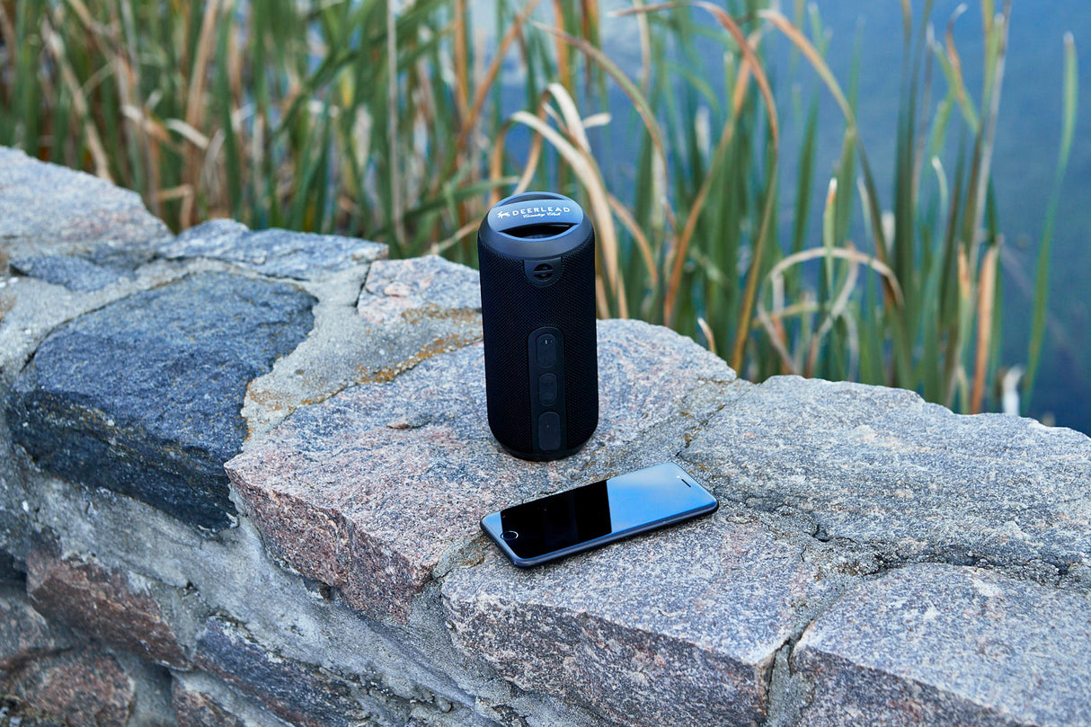 Rugged Fabric Outdoor Waterproof Bluetooth Speaker