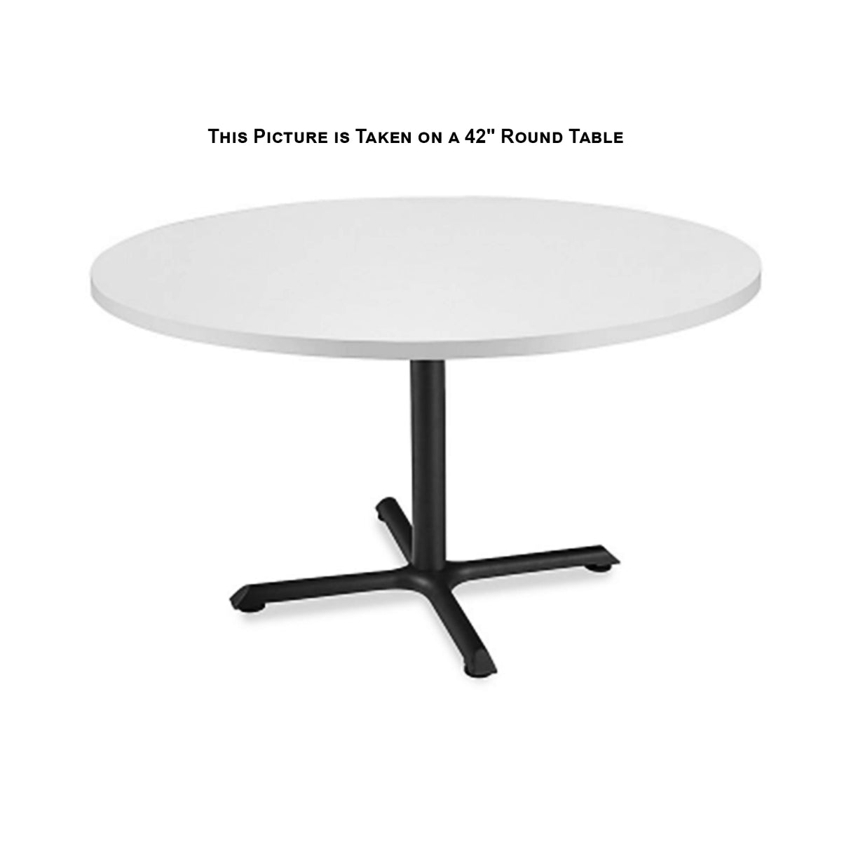 Sublimated Round Table cloth, 60" Diameter, Covers tables which are 55" round or smaller