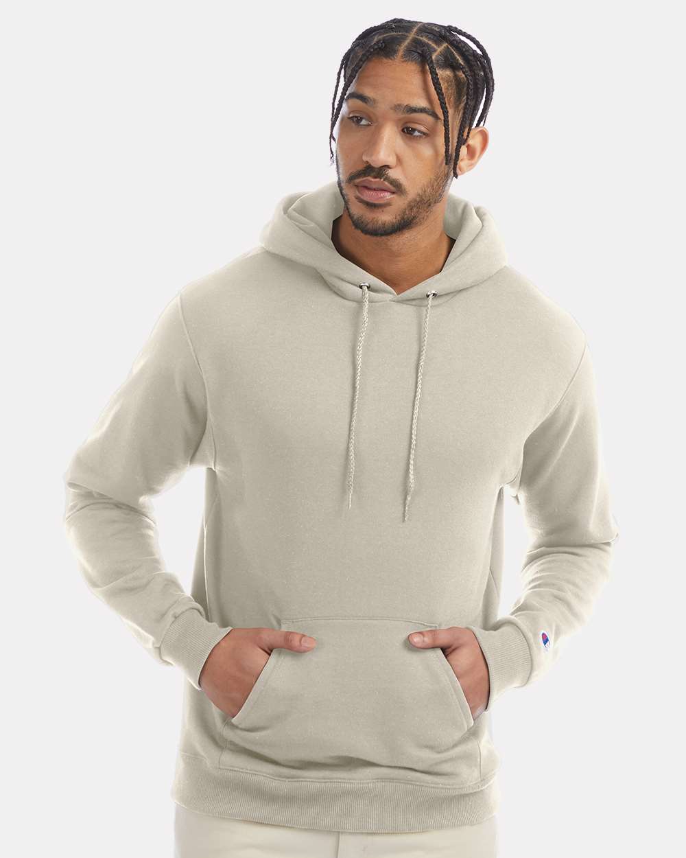 000111 Champion Powerblend® Hooded Sweatshirt