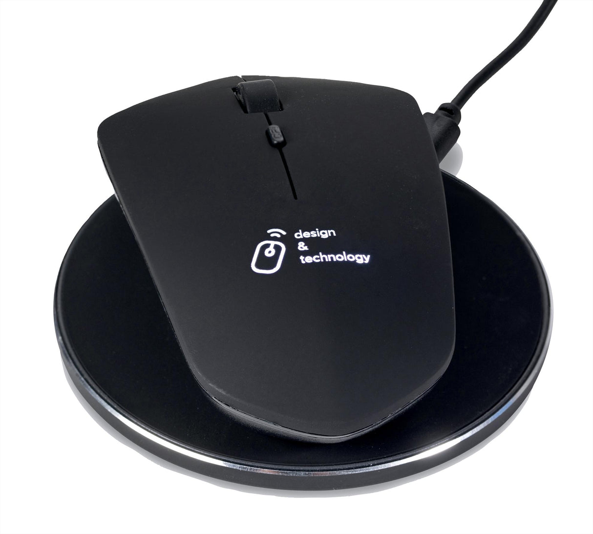 SCX Design® Wireless Charging Mouse & Wireless Charger