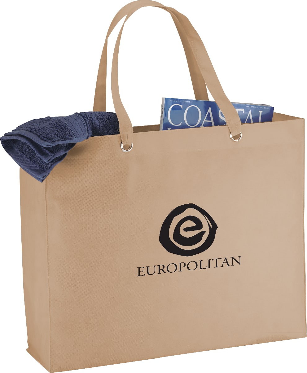 Oak Non-Woven Shopper Tote