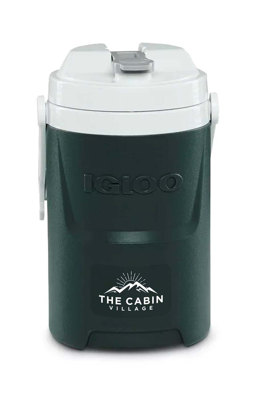 Igloo Laguna Half Gallon Beverage Cooler in Grey/White