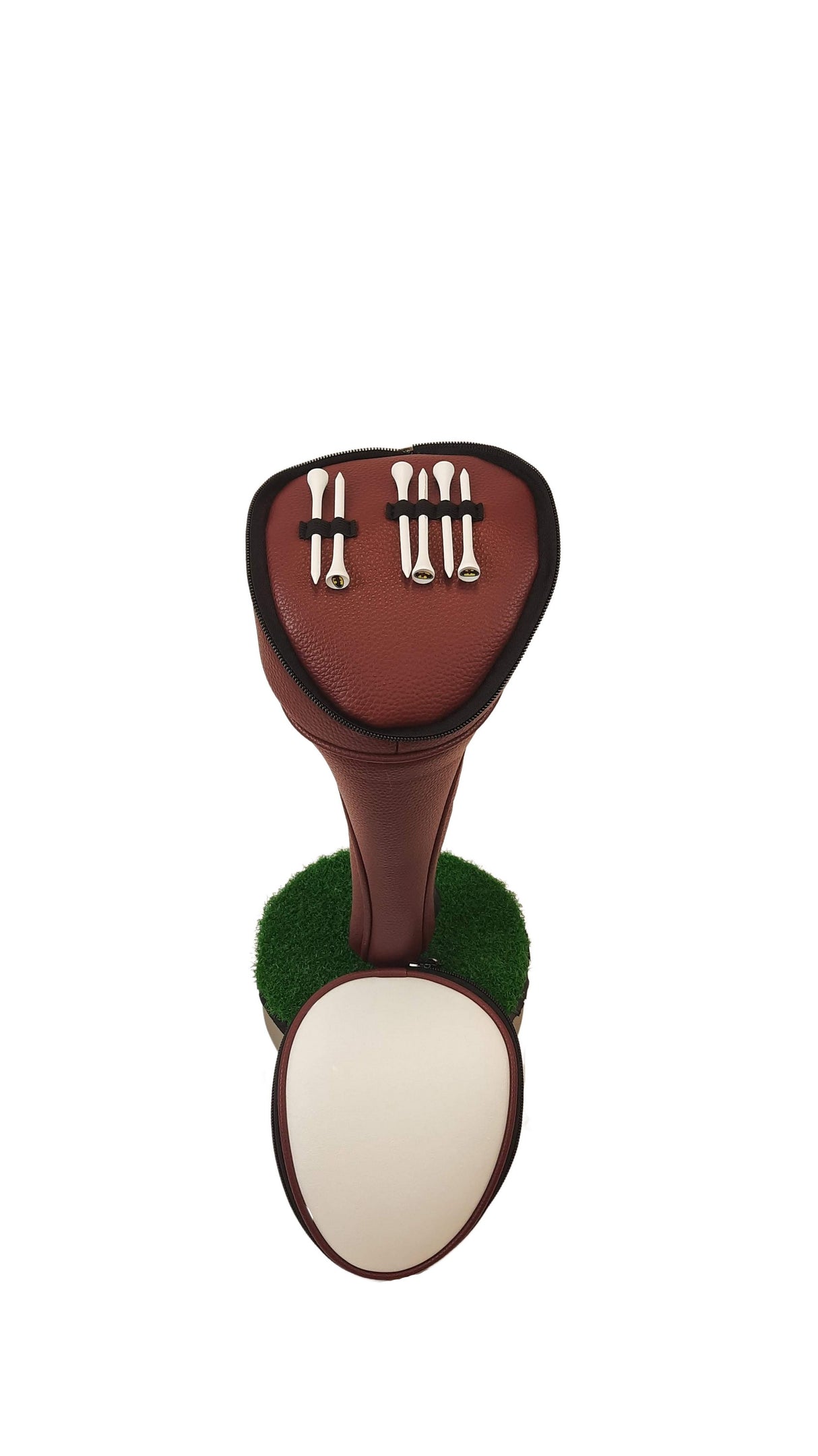 Premier Performance Maroon Golf Head Cover for Driver