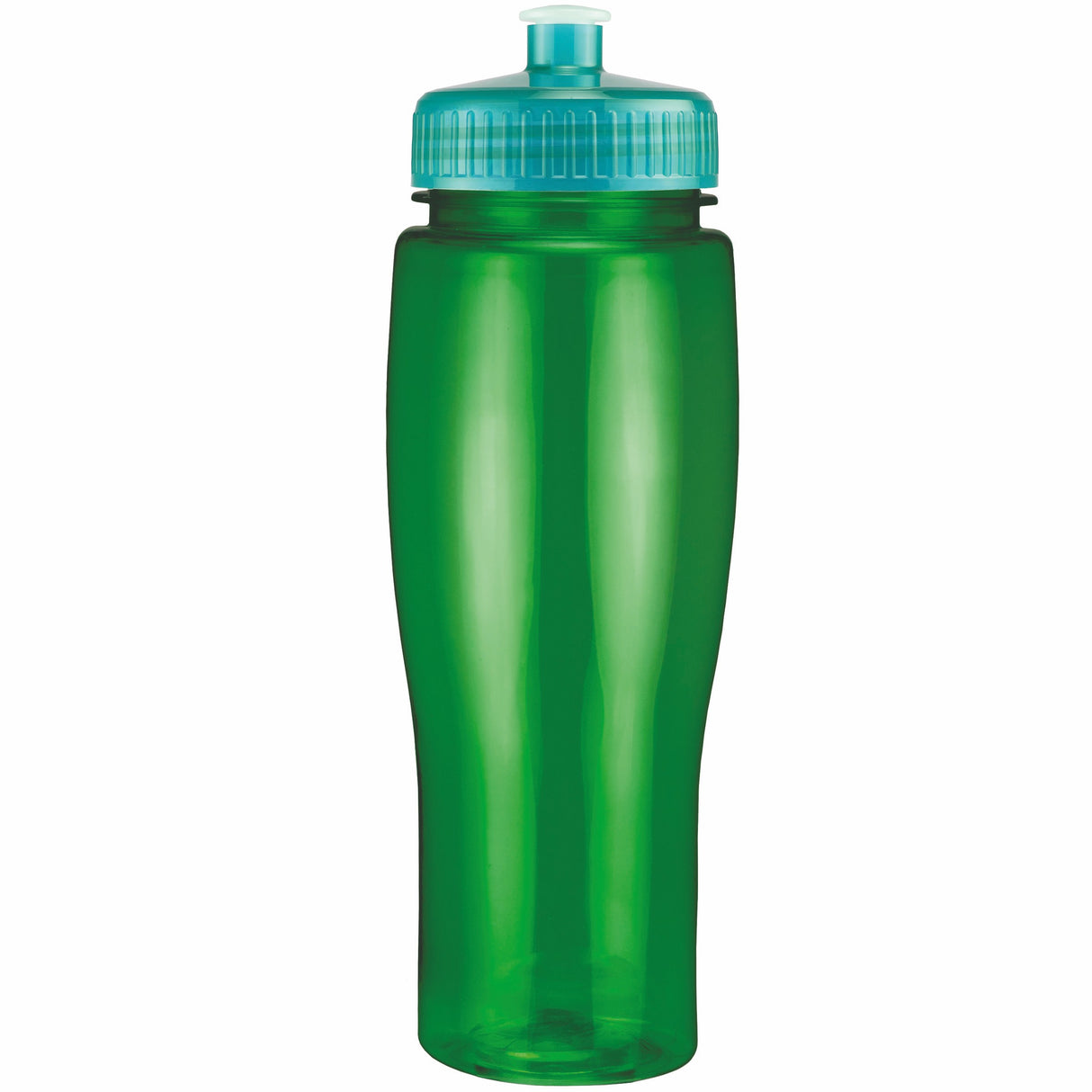 24 Oz. Contour Translucent Bottle w/ Push Pull Lid