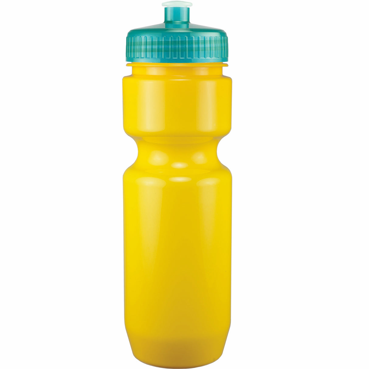 22 Oz. Bike Bottle w/ Push Pull Lid - Solid Colors