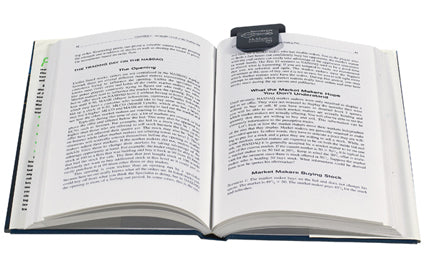 Blue Leather Bookmark