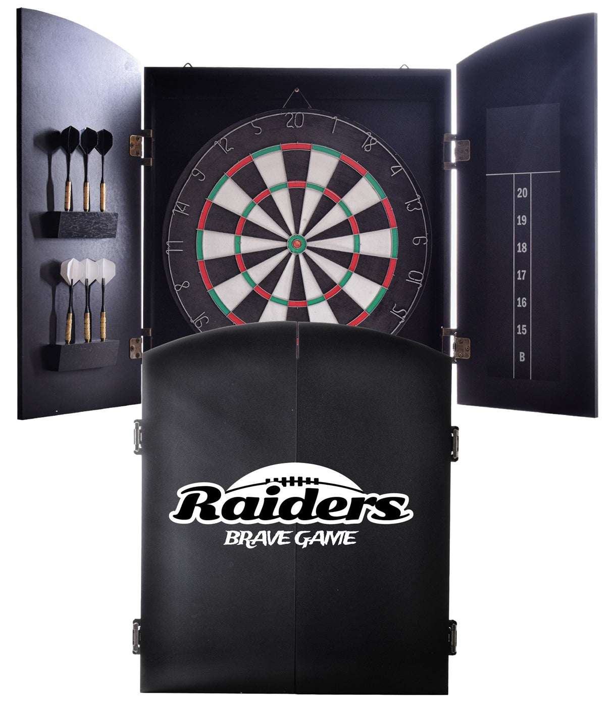 Dartboard with Cabinet