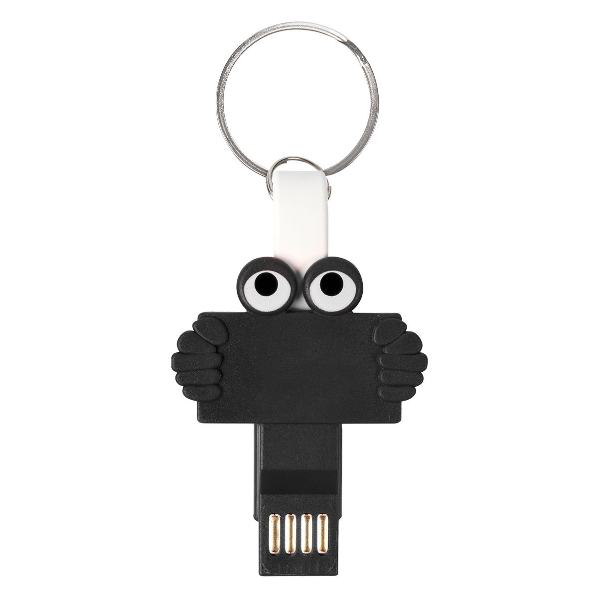 Clipster Buddy 3-In-1 Charging Cable Key Ring
