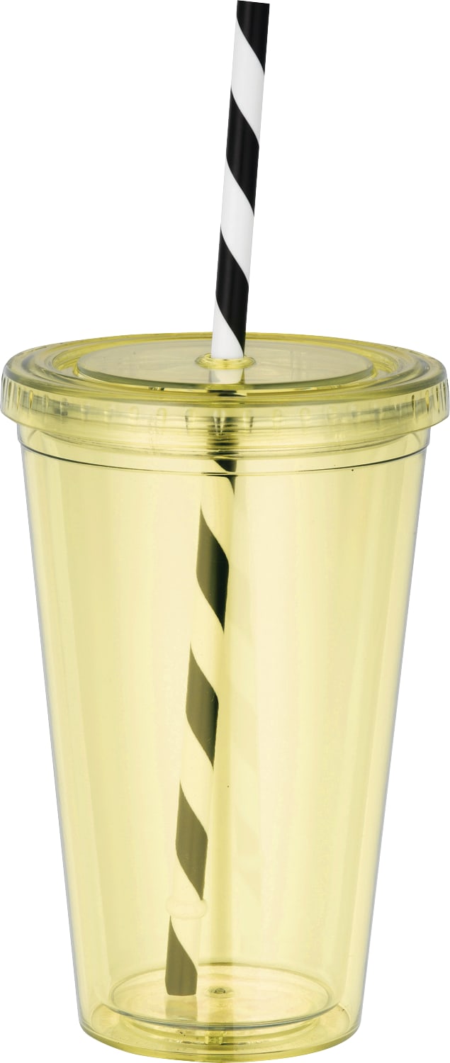 Sedici Striped Straw