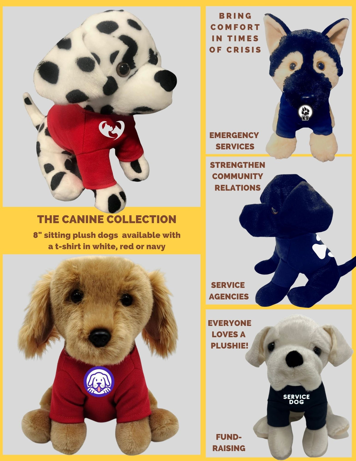 Onyx 8" Black Labrador Plush Dog Canine Collection