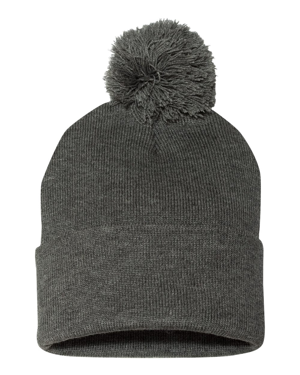 000462 Sportsman™ 12'' Pom Pom Knit Beanie