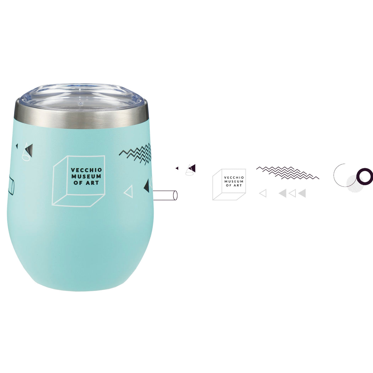 Corzo Copper Vacuum Insulated Cup 12oz