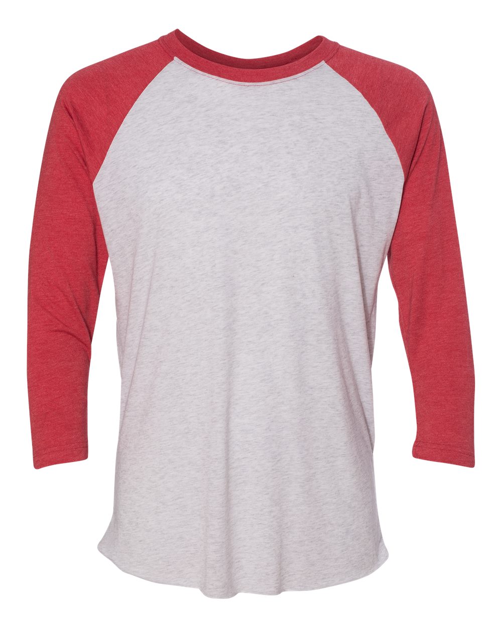 000046 Next Level Unisex Triblend Three-Quarter Sleeve Raglan Shirt