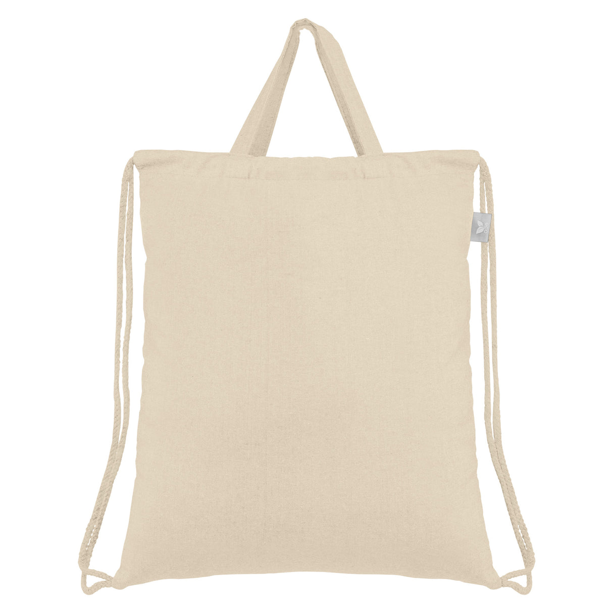 Palma - Recycled 5 oz. Cotton Drawstring Bag - ColorJet