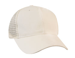 6 Panel Light Brushed Trucker Cap