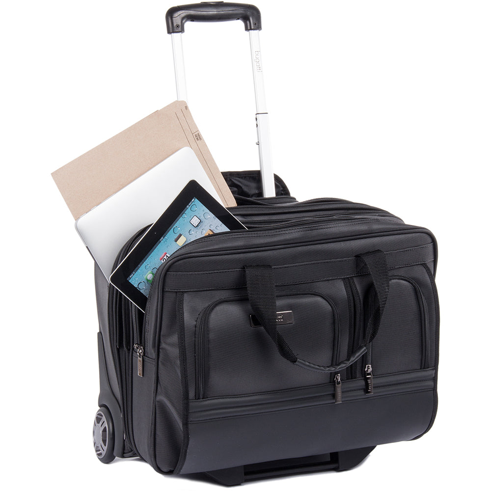 Warren Business Case on Wheels w/Bottom Grip Handle