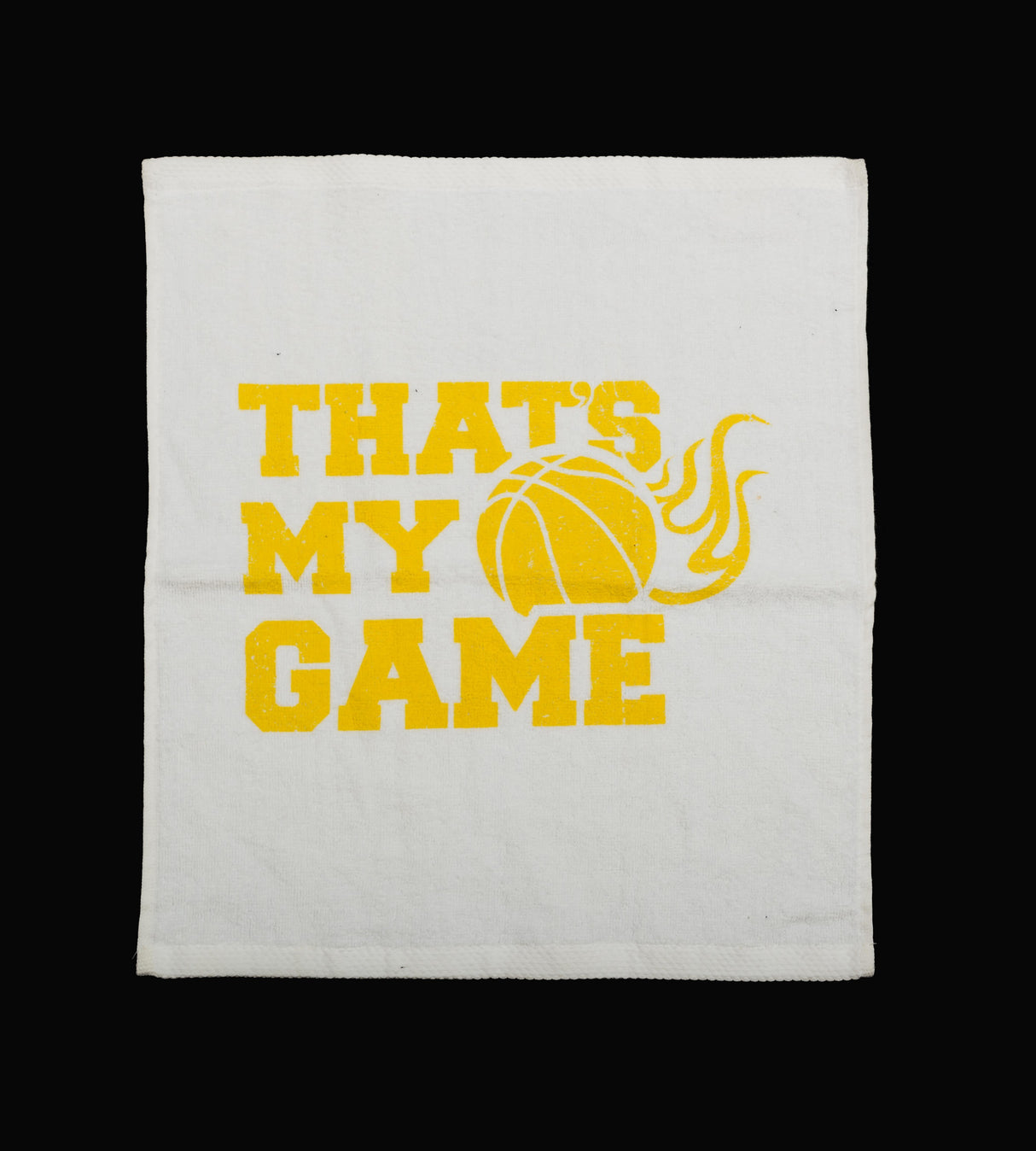 100% Cotton White Velour Rally Towel 15X18