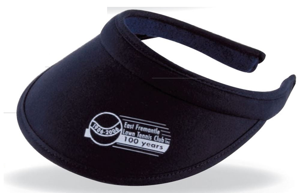 Brushed Heavy Sports Twill Visor w/Covered EVA Peak