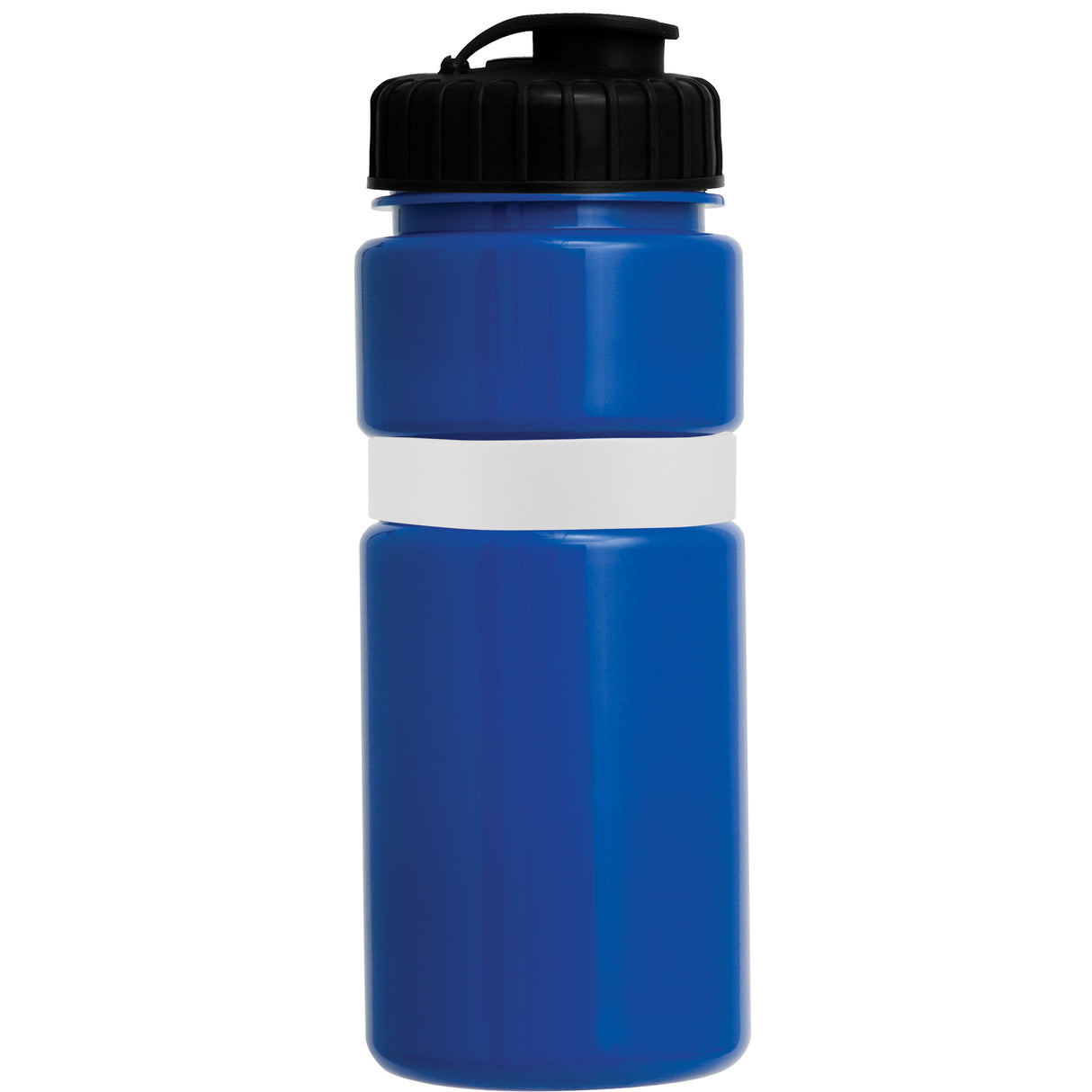 20 Oz. Sportster Bottle with Silicone Gripper Band w/ Push Pull Lid