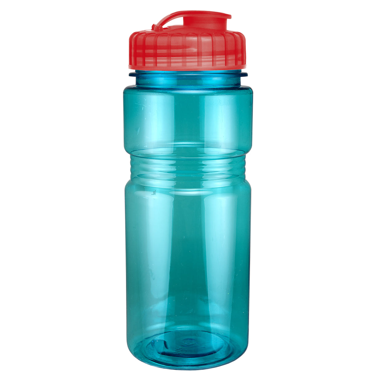 20 Oz. Translucent Recreation Bottle w/ Flip Top Lid