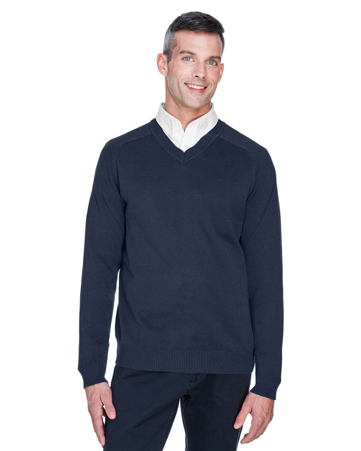 DEVON AND JONES Men's V-Neck Sweater
