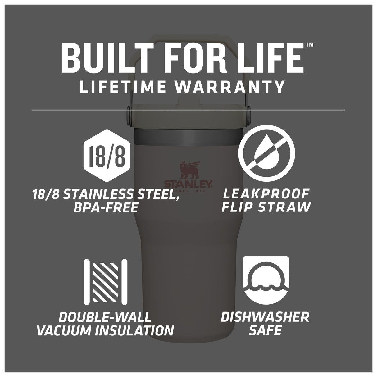 Stanley IceFlow Flip Straw Tumbler 20oz
