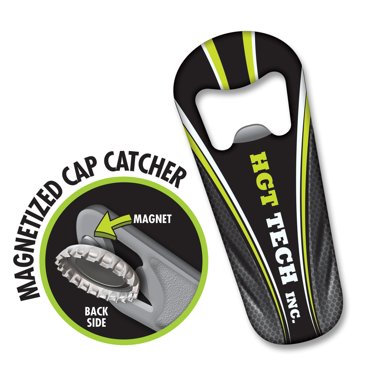 Cap-Catcher Bottle Opener, MADE IN CANADA