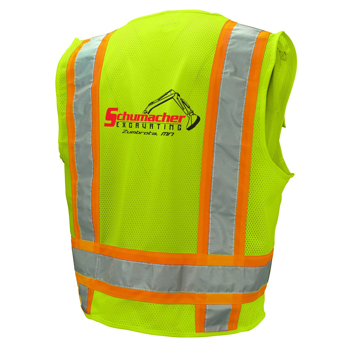 Class 2 Safety Vest With Extra Pockets