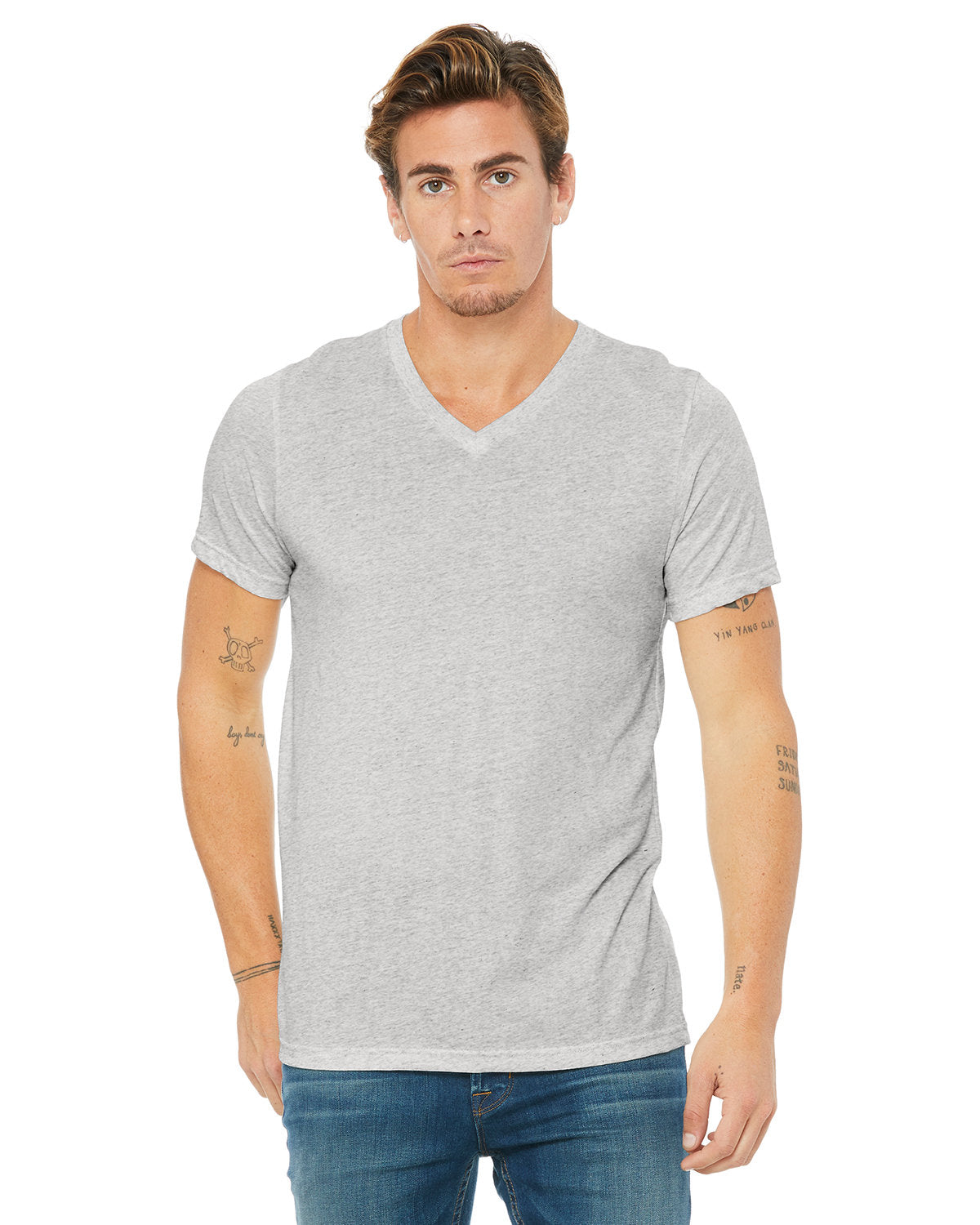 BELLA+CANVAS Unisex Triblend V-Neck T-Shirt