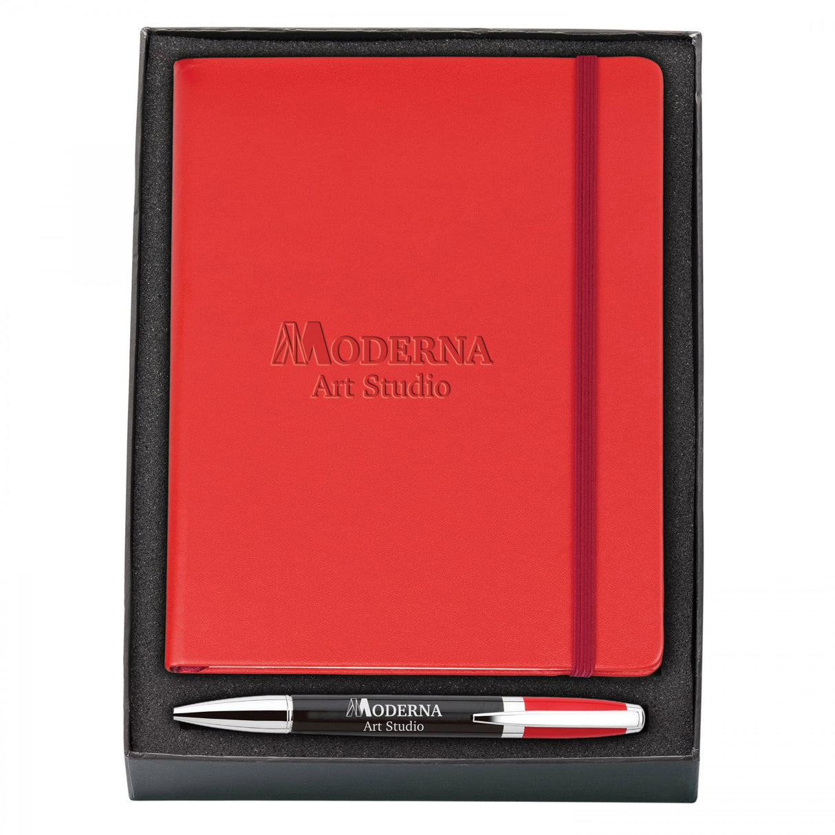 MELODY 2-TONE NEOSKINreg; PEN JOURNAL GIFT KIT