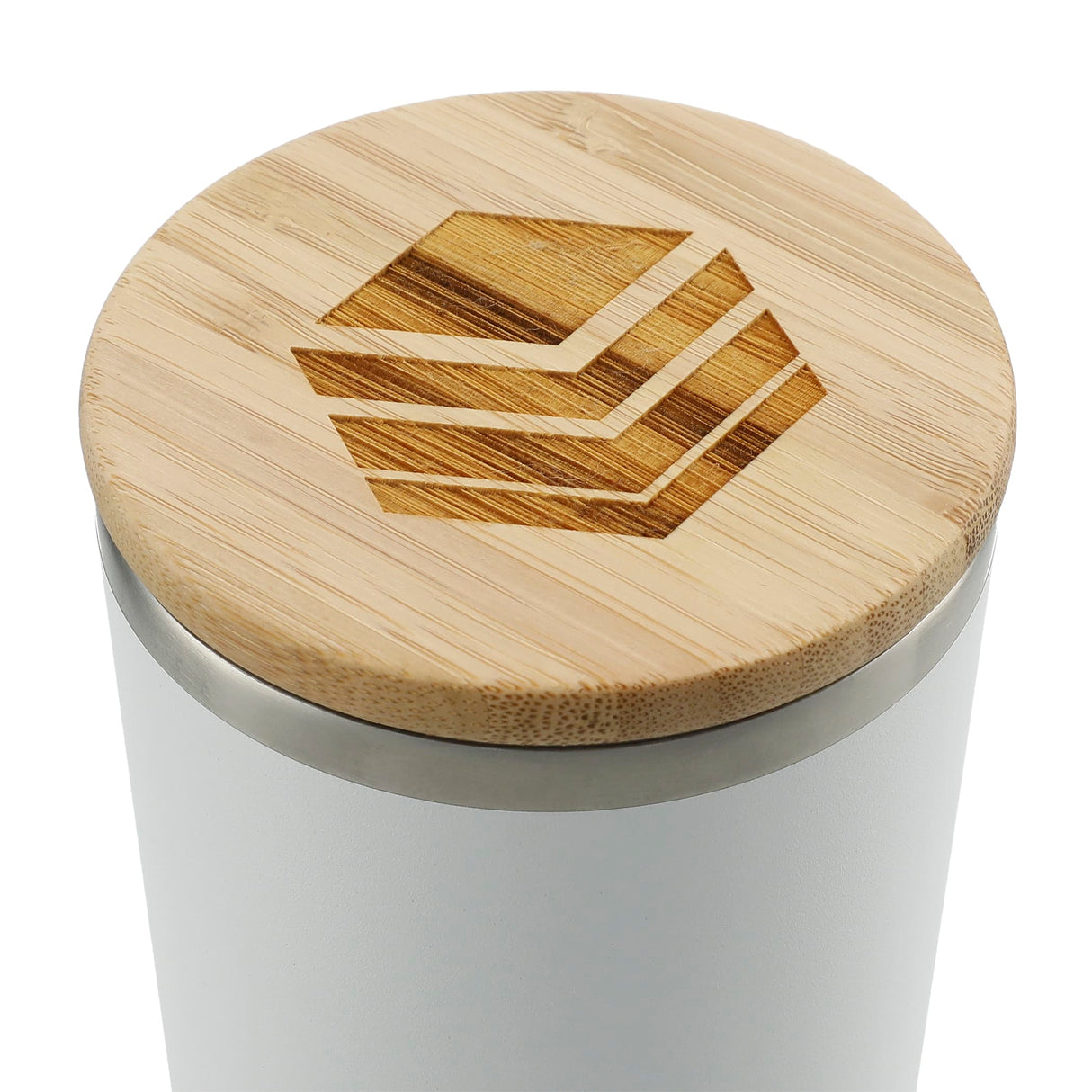 FSC 100% Bamboo lid 14oz Brees Copper Vac Tumbler