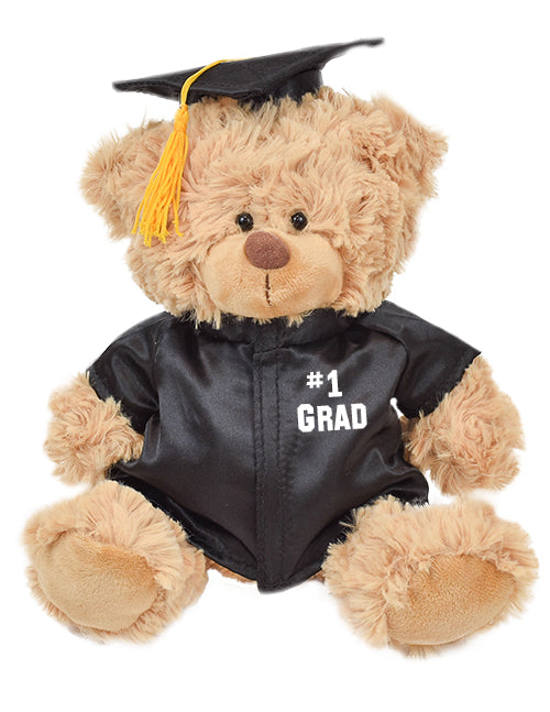Graduation Bear - 11" Cooper Bear w/Gown & Cap