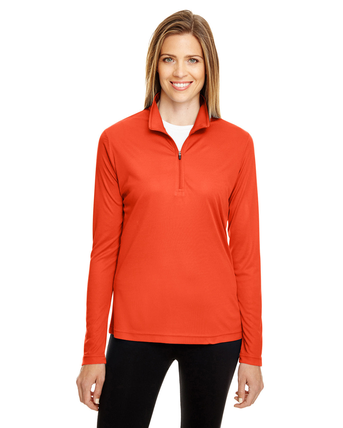 000221 Team 365 Ladies' Zone Performance Quarter-Zip