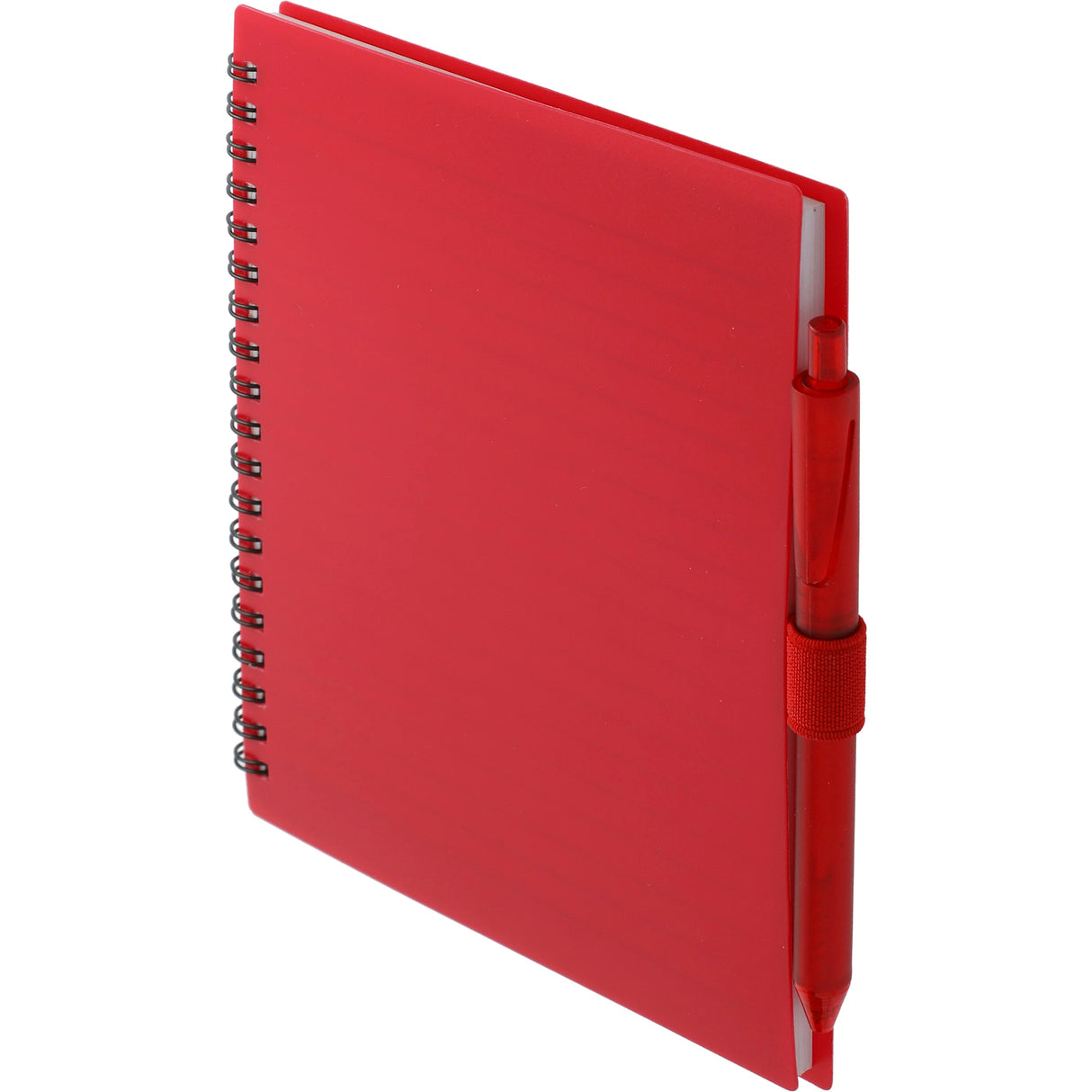 5.5" x 7" FSC Recycled Spiral Notebook w/ RPET Pe