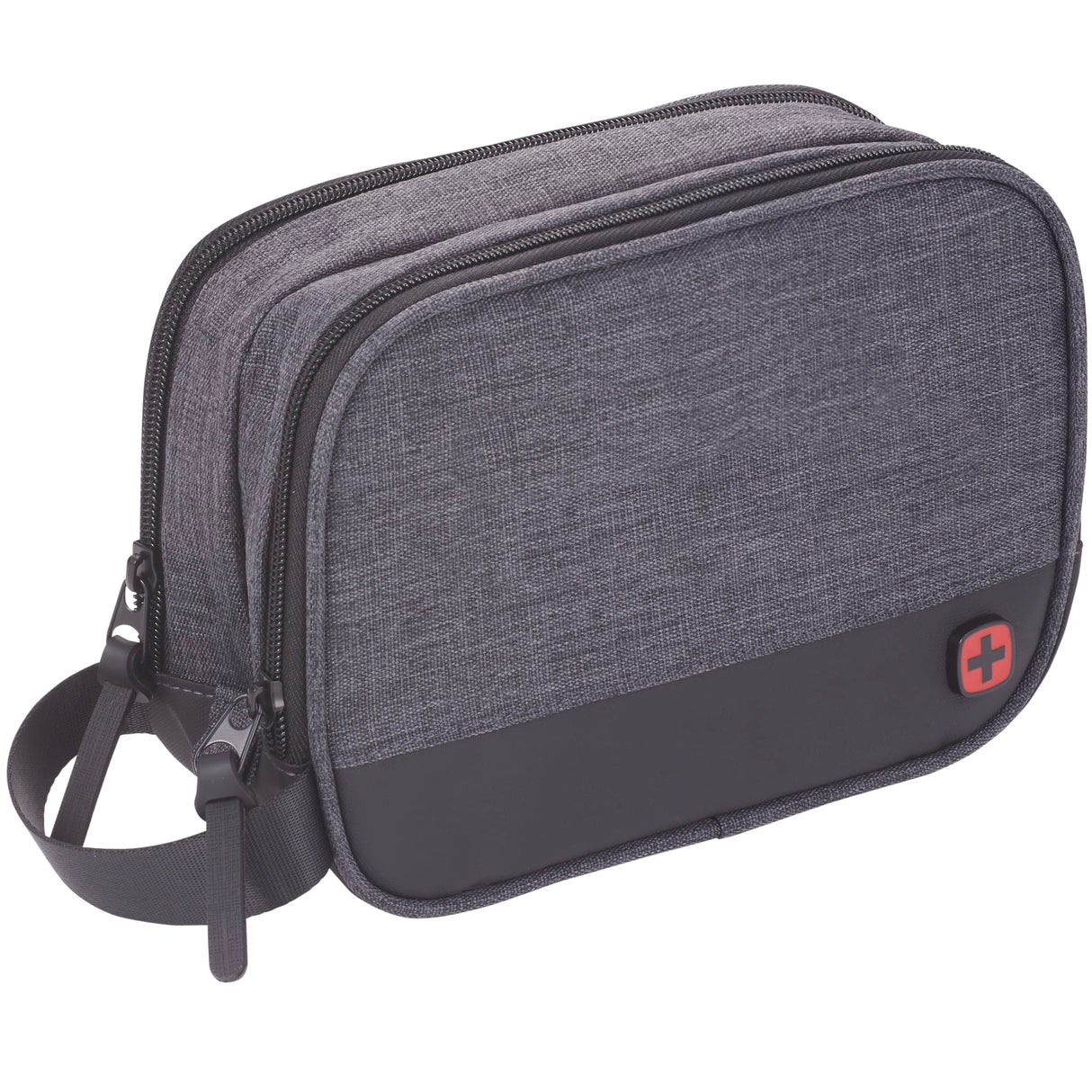 000387 Wenger RPET Dual Compartment Dopp Kit