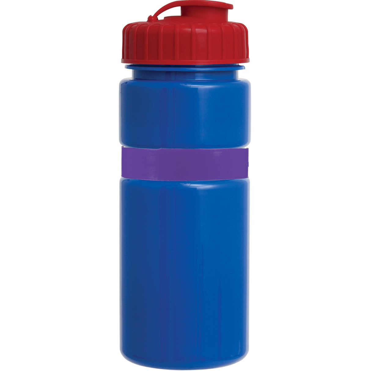 20 Oz. Sportster Bottle with Silicone Gripper Band w/ Push Pull Lid