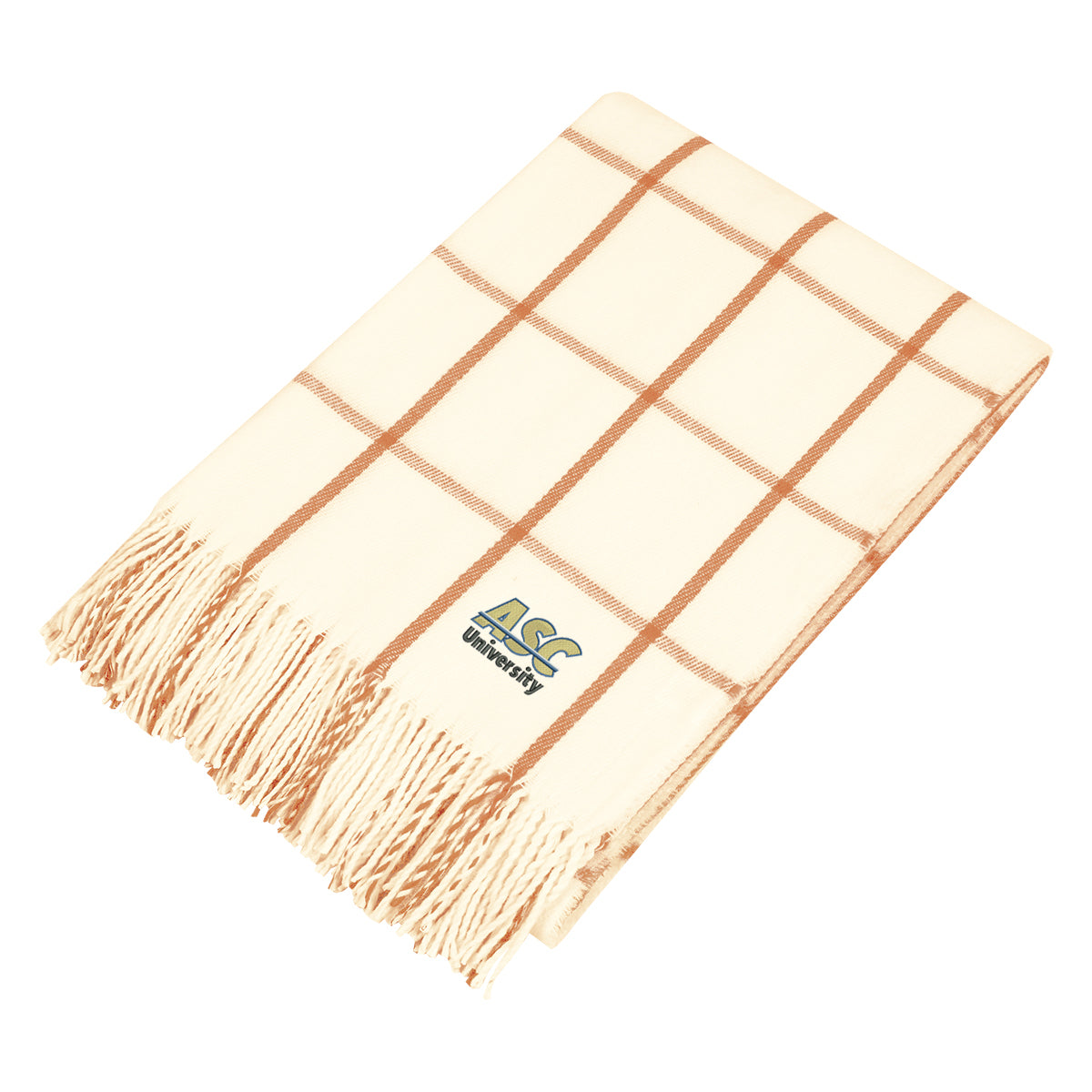 Charleston Fringed Throw Blanket