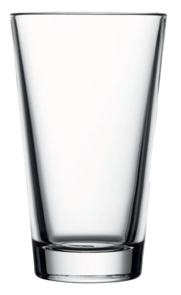 ~Mixing Glass 16oz clear, set of 4 in a Sable gift box