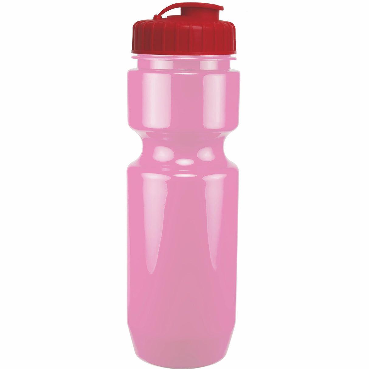 22 Oz. Bike Bottle w/ Flip Top Lid - Solid Colors