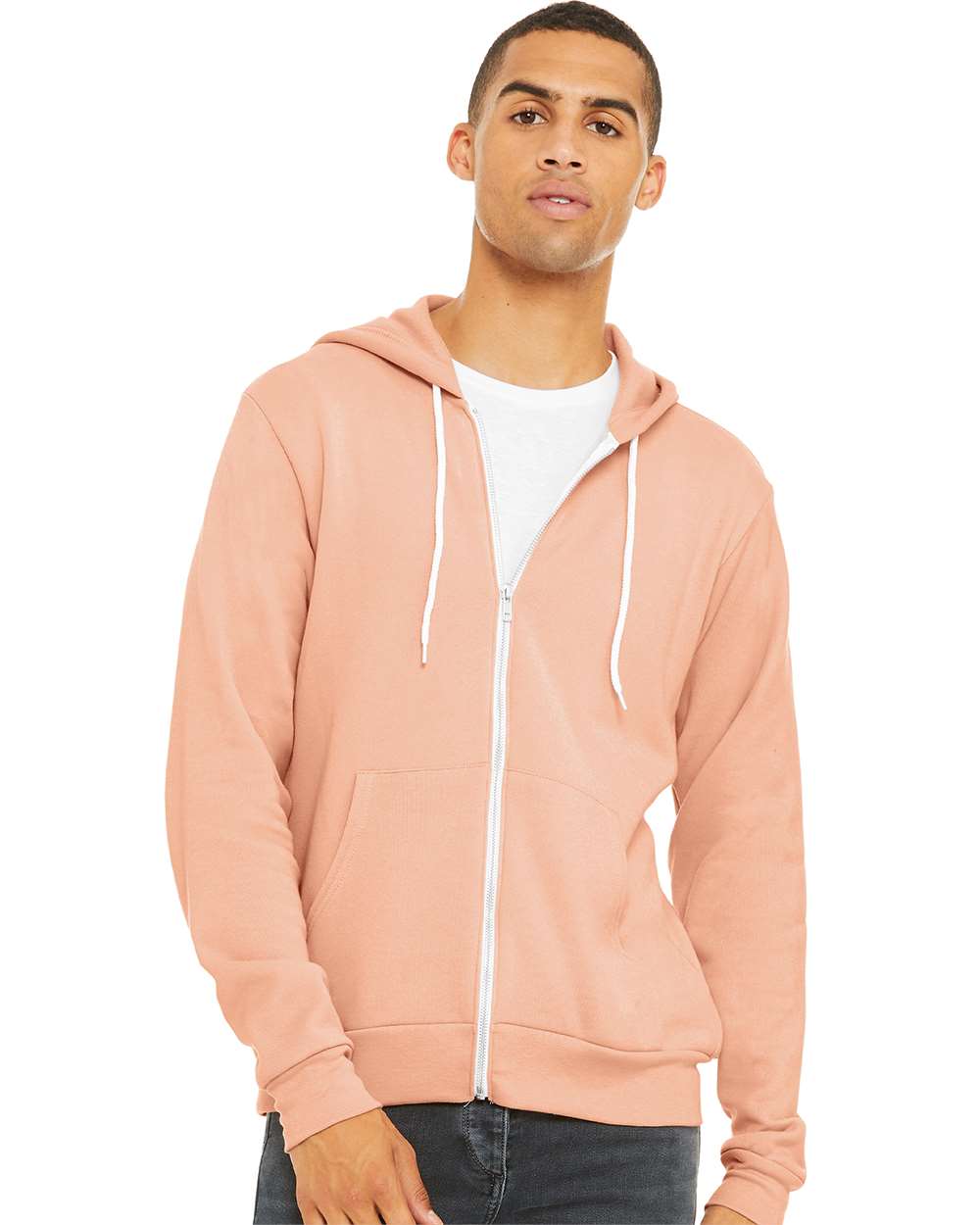 000035 Bella+Canvas® Unisex Sponge Fleece Full-Zip Hoodie