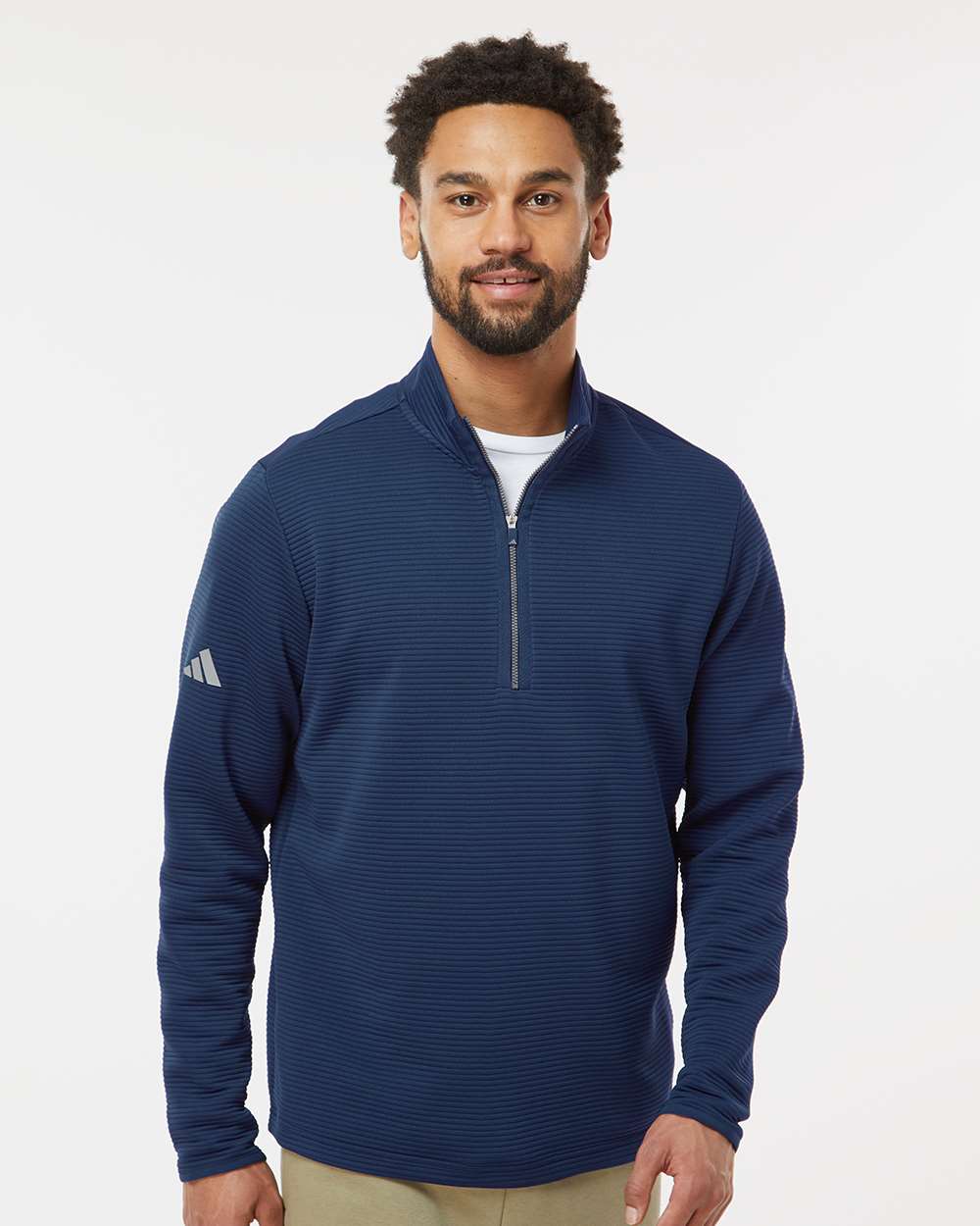 Adidas® Spacer Quarter-Zip Pullover