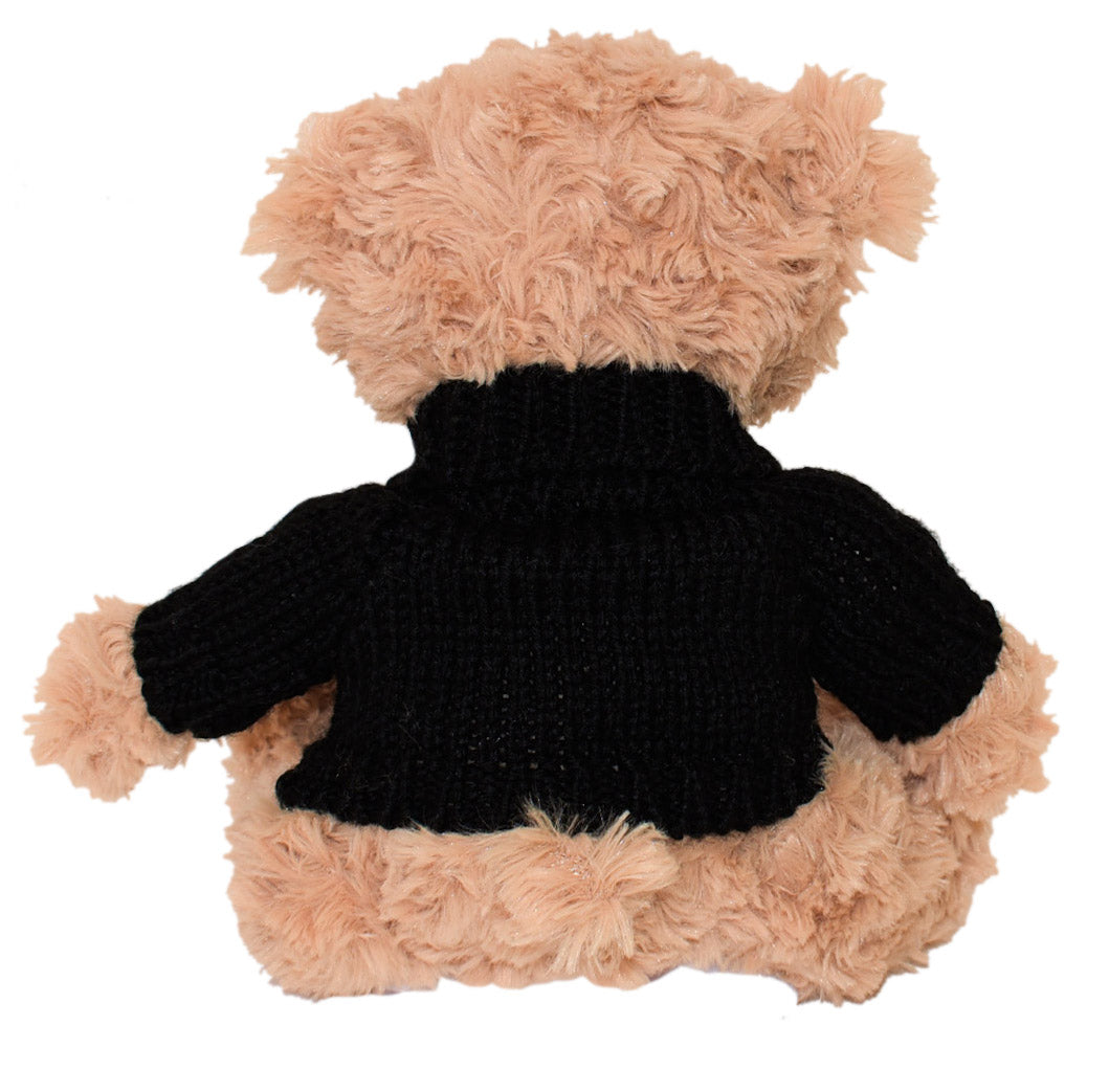 11" Cooper Bear w/Hand Knit Embroidered Sweater