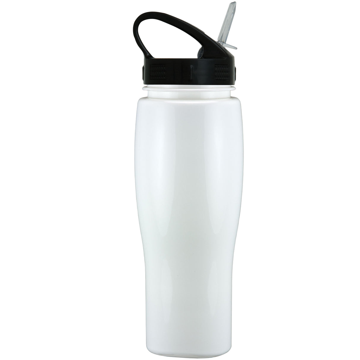 24 Oz. Contour Bottle w/ Sport Sip Lid And Straw - Solid Colors